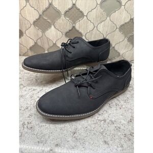 Jousen Milan Men's Black Suede Dress Shoes Classic Business New With Tag Size 12